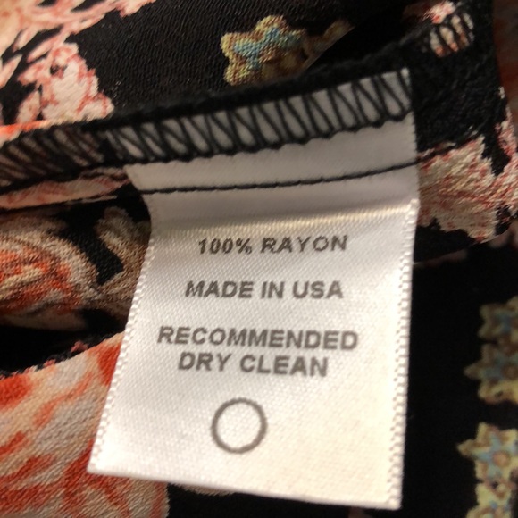 Flynn Skye Black Floral Rara Maxi Skirt M NWOT - Picture 8 of 14